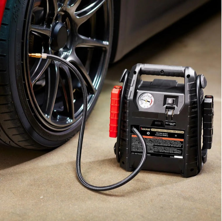 Arrancador Portátil de Batería 1000A con Compresor de Aire 150 PSI - Viking (Sin Caja)