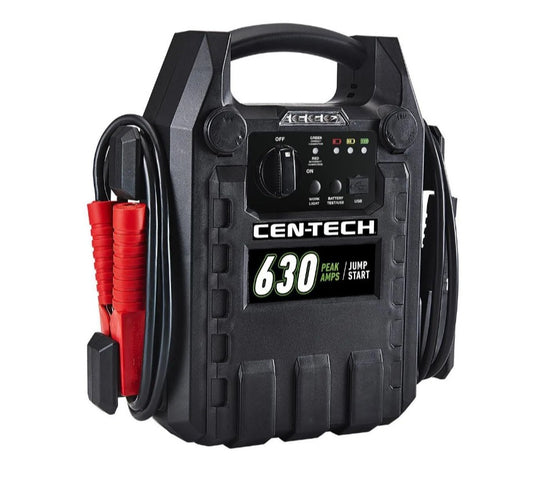 Arrancador Portátil de Batería 630 Amperios para Auto - Cen-Tech (Usado-Nuevo)