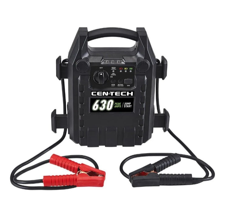 Arrancador Portátil de Batería 630 Amperios para Auto - Cen-Tech (Usado-Nuevo)
