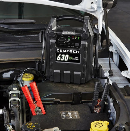Arrancador Portátil de Batería 630 Amperios para Auto - Cen-Tech (Usado-Nuevo)