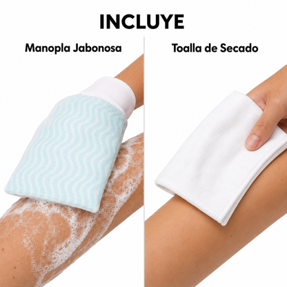 Baño En Seco Manopla Jabonosa + Secado - Av Safe