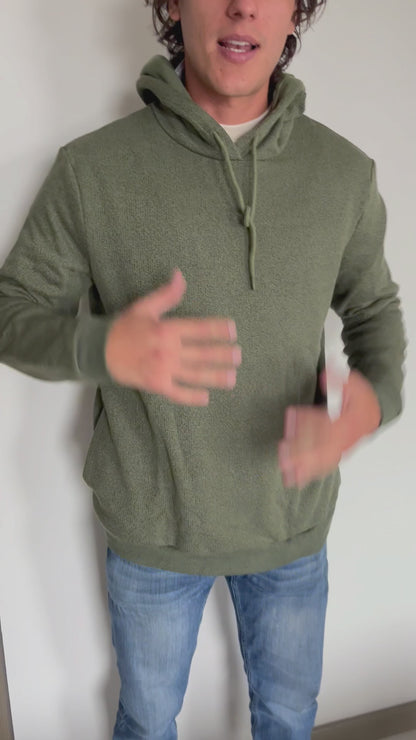 Hoodie Sudadera Para Hombre Texturizada - Goodfellow & Co